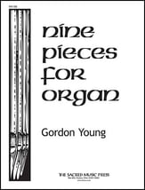 Nine Pieces for Organ Organ sheet music cover